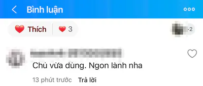 Ảnh chụp Bình luận Zalo, đã che tên, số điện thoại và ảnh đại diện