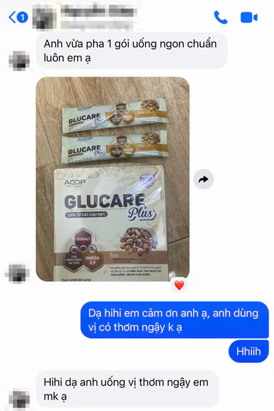 Ảnh chụp Messenger, đã che tên, số điện thoại và ảnh đại diện