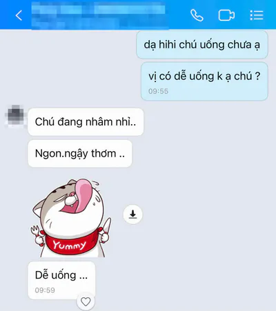 Ảnh chụp Zalo, đã che tên, số điện thoại và ảnh đại diện