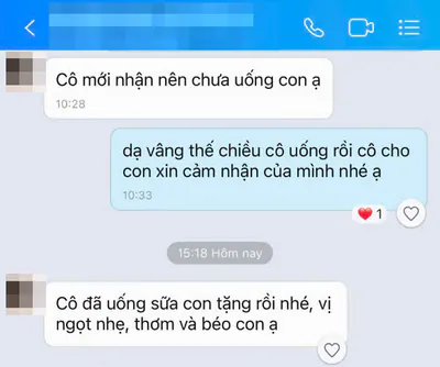 Ảnh chụp Zalo, đã che tên, số điện thoại và ảnh đại diện