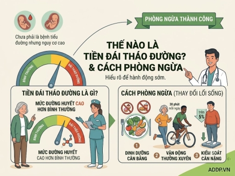 Thế nào là tiền đái tháo đường? Làm sao có thể phòng ngừa?