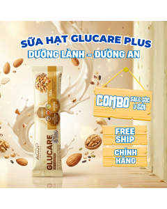 1 G&oacute;i Sữa Hạt dinh dưỡng GLUCARE PLUS - D&ugrave;ng được cho người ăn chay, healthy, tiểu đường