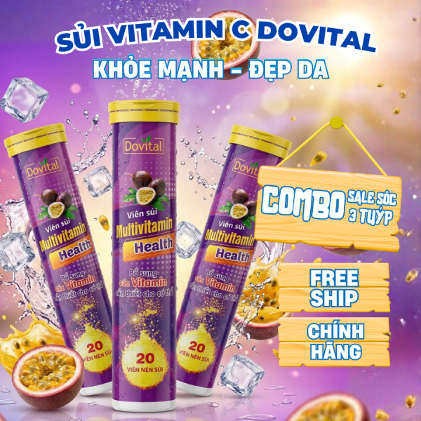 Chanh leo · Combo 3 · MultiVitamin Health Dovital