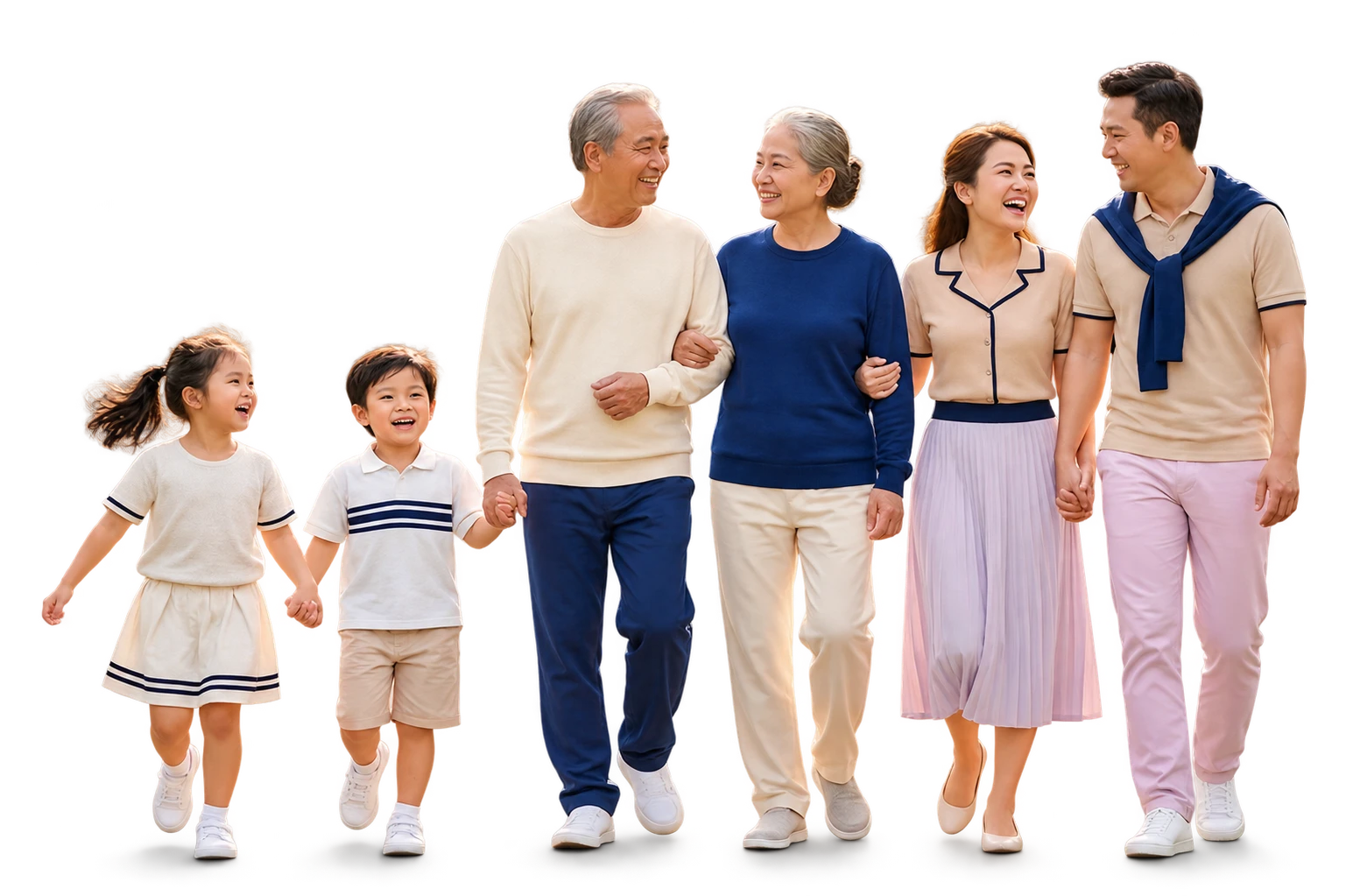 Gia đình nhiều thế hệ đồng hành chăm sóc sức khỏe